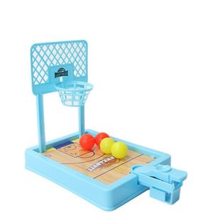 Leuke Mini Basketbal Machine Handheld Vinger Bal Verminderen Druk Speler Schieten Puzzel Kinderen Speelgoed Cadeau Voor Kinderen Fans Club