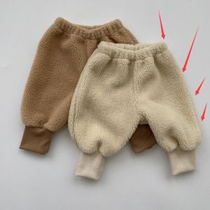 Winter Broek Voor Kinderen Meisjes Kasjmier Dikker Leggings Baby Jongens Broek Katoen Zachte Harembroek Peuter Kinderen Kleding