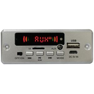 6W Bluetooth 5.0 MP3 Speler Decoder Board Speelt Audio Module Ondersteuning Fm Tf Usb Aux Recorders Auto Handsfree dc 5V/12V/36V