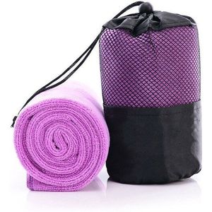 Microfiber Sport Handdoek Met Mesh Bag Toalha De Esporte Soft Travel Gym Fitness Golf Camping Yoga Handdoeken Kamp 30*100Cm