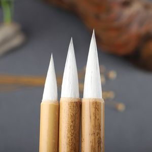 3Pcs Witte Wolken Kalligrafie Pen Chinese Brush Pen Set Meerdere Haar Landschap Inkt Schilderij Kalligrafieborstel Pen Tinta China