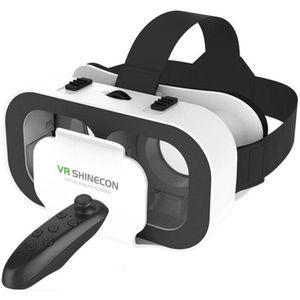 Vr Bril Vr Shinecon Doos 5th Generatie Virtual Reality Bril 3D Bril Voor Smartphone Headset Bril Casque