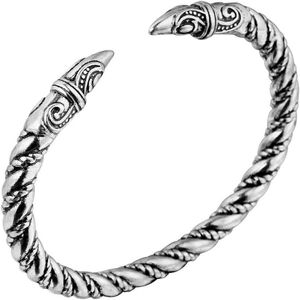 Vinkings Odin&#39;s Raven Crow Pagan Sieraden Tribal Viking Armband Mens Brasaletes Mujer Unice Spirituele Etnische Bang