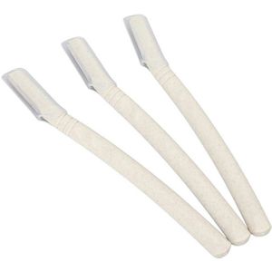 Wenkbrauw Trimmer Set Wenkbrauw Scheermes Comfortabele Grip Trimmen Scherpzinnige Blade Met Beschermhoes Voor Reizen Gebruik