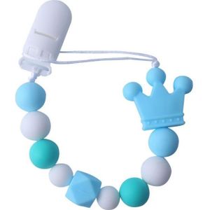 1Pc Baby Producten Siliconen Fopspeen Ketting Zuigelingen Bijtring Anti Anti-Verloren Kettingen Pasgeboren Baden