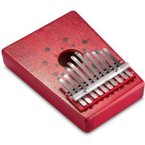 Promoties Rood 10 Toetsen Kalimba Duim Piano Traditionele Muziekinstrument Draagbare Grote