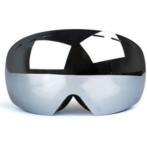 Skibril UV400 Sferische Dubbele Lagen Anti-Fog Bescherming Warm Houden Grote Lenzen Sneeuw Bril Snowboard Sneeuwbril
