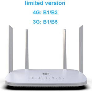 bonein - LC116 - 4G Router - Draadloze Router - 32 Wifi Gebruikers - 4 LAN-poorten - Max. 300Mbs