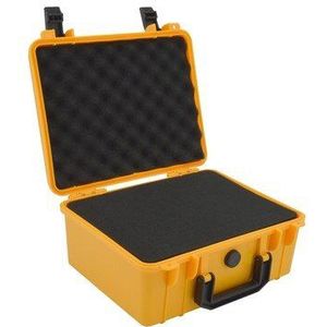 280x240x130mm Veiligheid Instrument Gereedschapskist ABS Plastic opbergdoos Toolbox Verzegelde Tool case doos Met Schuim binnen 4 kleur