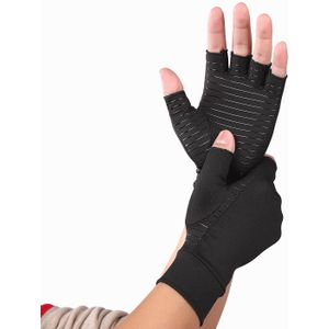 Half Vinger Compressie Artritis Handschoenen Voor Anti Artritis Therapie Reumatoïde Artritis Genezen Relief Hand Gewrichtspijn Winter Warm