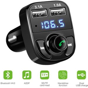 1 Pc Car Handsfree Draadloze Bluetooth Kit Fm-zender Lcd Auto MP3 Speler Usb Charger Fm Modulator Stabiele Auto Accessoires
