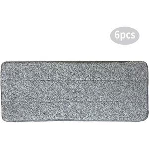 4/6/10 STUKS Microfiber Mop Doek Keuken Floor Cleaning Platte Mop Rag Badkamer Vervanging Mop Pads Huishouden cleaning Tools