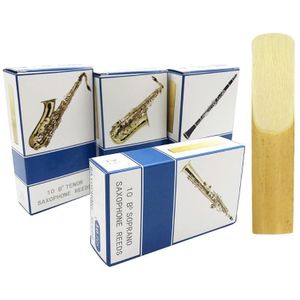 10 Stks/set Alto/Sopraan/Tenor Saxofoon Rieten Sterkte 2.5 Bb Klarinet Riet