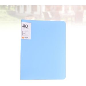 A4 Cover Bindmiddel Bestandsmap Voor Losse Blad Blad Protectors Notebook Refill Diy Scrapbooking Bindmiddel Cover Protector (Rood