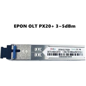 Epon Olt Optische Transceiver Ftth Px 20 + 20 + + 20 + + + Sfp Solutionmodule Voor OLT1.25G 1490/1310nm 3-7dBm ethernet Sc Olt