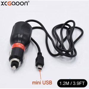 XCGaoon mini USB 5 V 1.5A Autolader voor GPS Navigator/auto DVR Camera Fit 12 V 24 V Auto &amp; Truck, kabel Lengte 1.2 m (3.93ft)