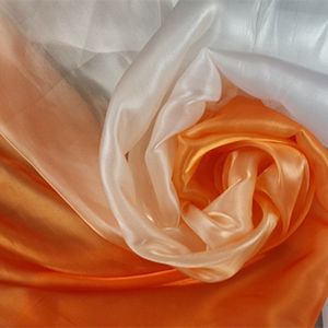 Geleidelijk veranderende kleur Chiffon Stof Koreaanse garen doek naaien handgemaakte DIY voor rok sjaals stadium kleding 150*100 cm