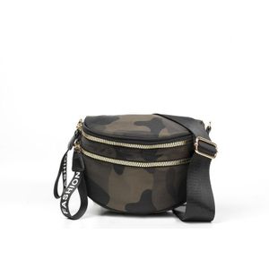 Vento Marea Crossbody Tassen Voor Vrouwen Brede Band Borst Tas Over De Schouder Stijlvolle Vrouwelijke Zwarte Messenger Purse & handtassen