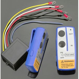 JX-LCLYL 12V 50ft Winch Draadloze Afstandsbediening Schakelaar Handset Kit Voor Jeep Atv Suv Utv