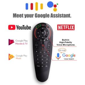 Meer 1M G30 Voice Air Mouse Afstandsbediening 2.4G Wifi Met 33 Knoppen Ir Leerfunctie En Gyroscoop