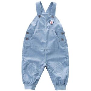 DBZ7249 dave bella lente baby jongens mode denim overalls kinderen peuter jean kleding baby leuke overalls
