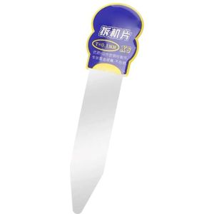 X8 Demontage Vel Hoge Taaiheid 0.1Mm Dikte Gebogen Scherm Edge Screen Pry Opening Split Tool Voor Mobiele Telefoons Reparatie