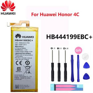 Hua Wei Originele Vervangende Telefoon Batterij HB444199EBC + Voor Huawei Honor 4C C8818 Chm-CL00 CHM-TL00H / G Play mini 2550Mah