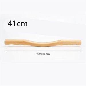 1 Pc/4 Pcs Natural Wood Back Massage Stick Guasha Schrapen Schouder Hals Taille Been Massage Gereedschap Afslanken Snel groot Gebied 20 #42