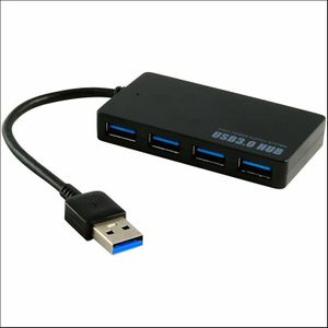 Ultra Slim Usb 3.0 4 Port Multi Data Hub Uitbreiding Splitter High Speed 5 Gbps Usb Hub Adapter voor Macbook Laptop Usbhub