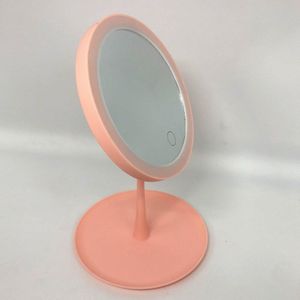 Smart Led Make-Up Spiegel Met 3 Verstelbare Lichten Staande Spiegel Touch Screen 2 Usagesdesk Vullen Licht Spiegel Cosmetische