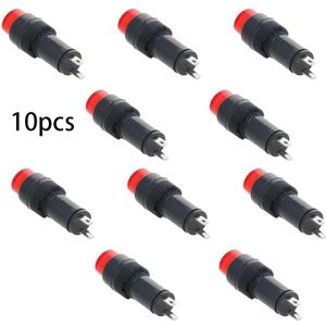 10 Pcs NXD-211 35 Mm Led Plastic Indicator Waterdichte Signaal Power 12 V-220 V Rood/Groen /Geel Plastic Ronde Knop Licht