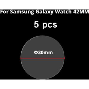 1 Pc/2 Pcs/5 Pcs 9H Anti-Kras Gehard Glas Voor Samsung Galaxy Horloge 46mm 42 Mm Screen Protector Beschermende Glas Films