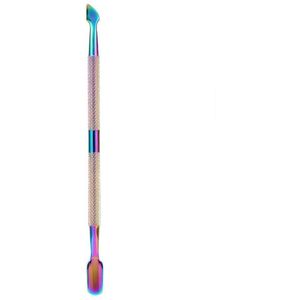 Double Ended Nail Pusher Romover Cuticle Manicure Pedicure Nail Cleaner #45