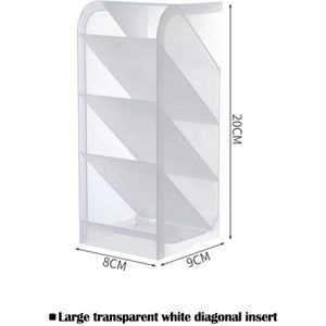 Creatieve Multifunctionele 4 Raster Desktop Organizer Pennenhouder Make Opbergdoos School Office Accessoires Briefpapier