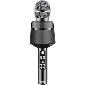 WS-858 Bluetooth Mic Microfoon Draadloze Handheld Usb Ktv Karaoke Microfoon Luidspreker Microfone Speler Zingen Recorder Mic