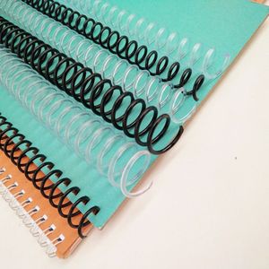 5 Pcs A4 46 Gat Losse Blad Binding Ring Diy Notebook Bindmiddel Ringen Spiraal Rubber Ringen Lente Punch Ring Boek gesp Hoepel Kantoor