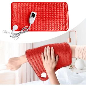 Elektrische Verwarming Pads Warmer Matras Schouder Nek Wervelkolom Rugpijn Krampen Relief Soothing Spierspanning Auto Shut Off-Us