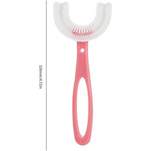 Kids U-Vormige Tandenborstel Handleiding Training Siliconen Tandenborstel Gadgets Voor Kids Dental Mond Schoonmaken Accessoires