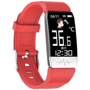 T1S Body Temperatuur Hartslag Bloeddruk Monitoring Sport Smart Armband