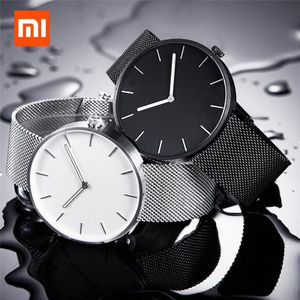 Xiaomi Twintig Zeventien Roestvrij Quartz Paar Horloge Mannen Vrouwen Horloge Waterdicht Stalen Band Armband 3ATM mode horloge 2