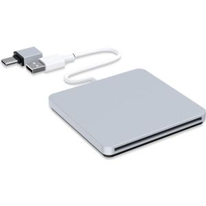 Externe Cd Dvd Drive Ultra-Dunne Usb Cd Dvd Brander Cd Dvd-speler Voor Laptop Mac Desktop