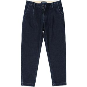 Simwood Lente Winter Losse Taperd Jeans Mannen Enkellange Dikke Denim Broek Plus Size Warme Jeans SI980687