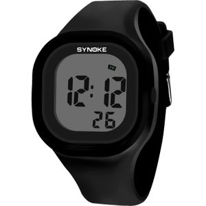 Synoke Vrouwen Digitale Horloges Mode Waterdichte Lichtgevende Chronograaf Studenten Elektronische Horloges Meisjes Relogio Feminino