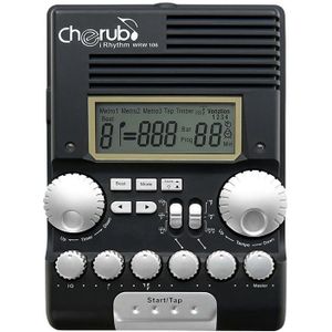 Cherub WRW-106 Drum Metronoom Rhythm Trainer Professionele Multifunctionele Digitale Elektronische Drum Drummer Metronoom Percussie