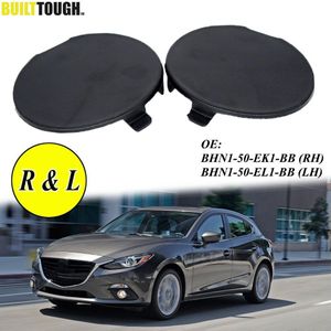 Paar Car Rear R & L Bumper Trekhaak Eye Cap Voor Mazda 3 Axela Bn Bm - auto Trailer Cover BHN1-50-EK1-BB BHN1-50-EL1-BB