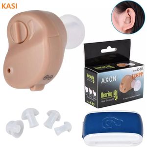 Goedkope Sound In-Ear Versterker Super Mini Gehoorapparaat Aids Apparaat Verstelbare Tone Persoonlijke Ear Care Tools