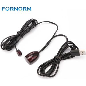 FORNORM 5 v IR Infrarood Afstandsbediening Transponder Ontvanger Repeater Emitter USB Adapter Verlengsnoer Kabel Met LED Licht