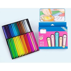 Kleurpotloden Voor Kinderen Wax Crayon Schilderen Potlood 6-36 Kleuren Kinderen Caryon Tekening Set Art Kit Voor Kinderen schoolbenodigdheden