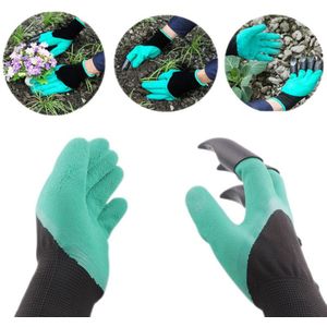 Rubber Tuin Handschoenen Veiligheid Tuinieren Handschoenen Voor Bodem Flip Man Moman Bescherming Hand Tuingereedschap Levert Producten