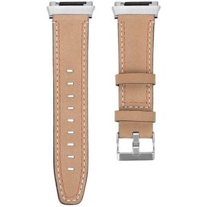 Zachte Lederen Pols Bandjes Vervanging Arm Polsbandje Accessoires Voor Fitbit Ionische Smart Horloge Armband Polsbandjes Horloges Bandjes ^
